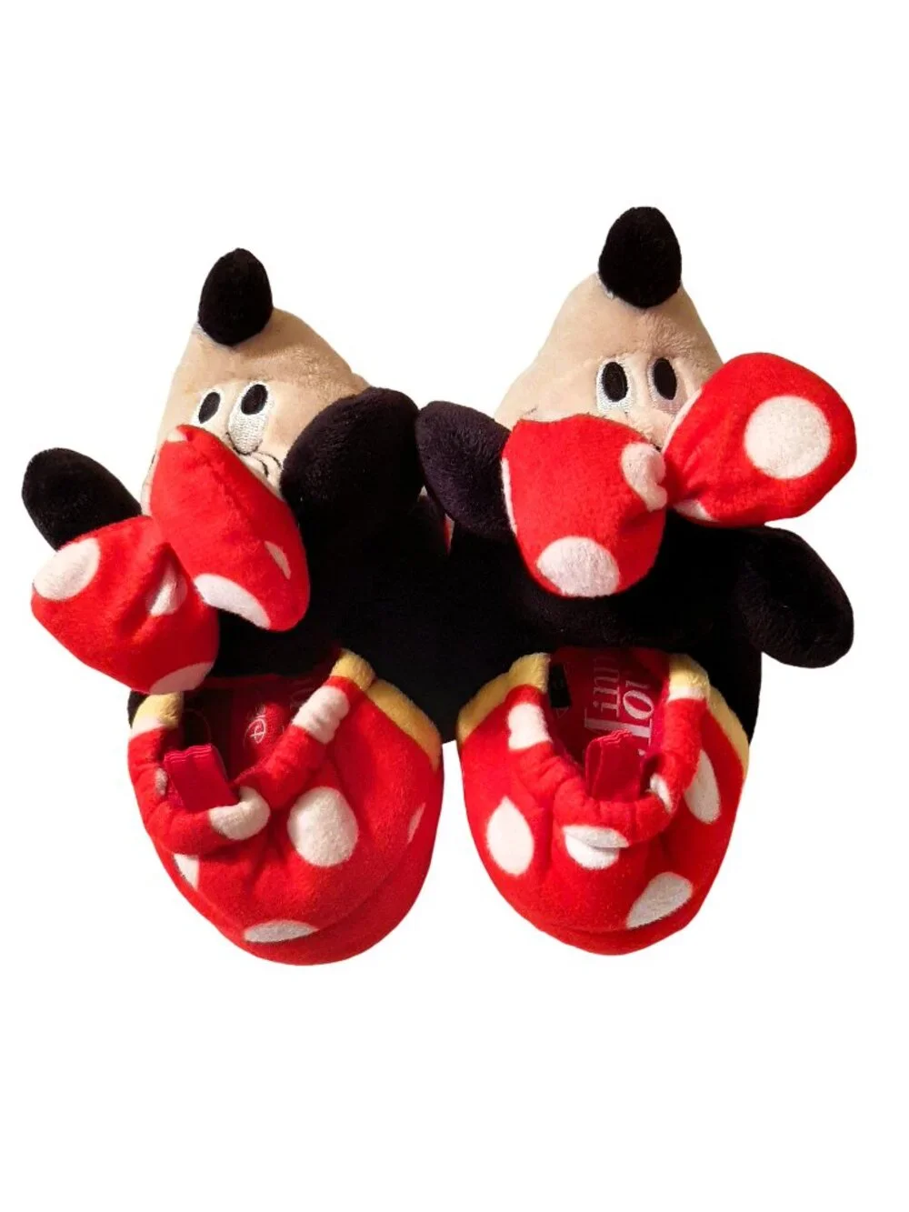 Disney Minnie Mouse Toddler Slippers- Size 5/6